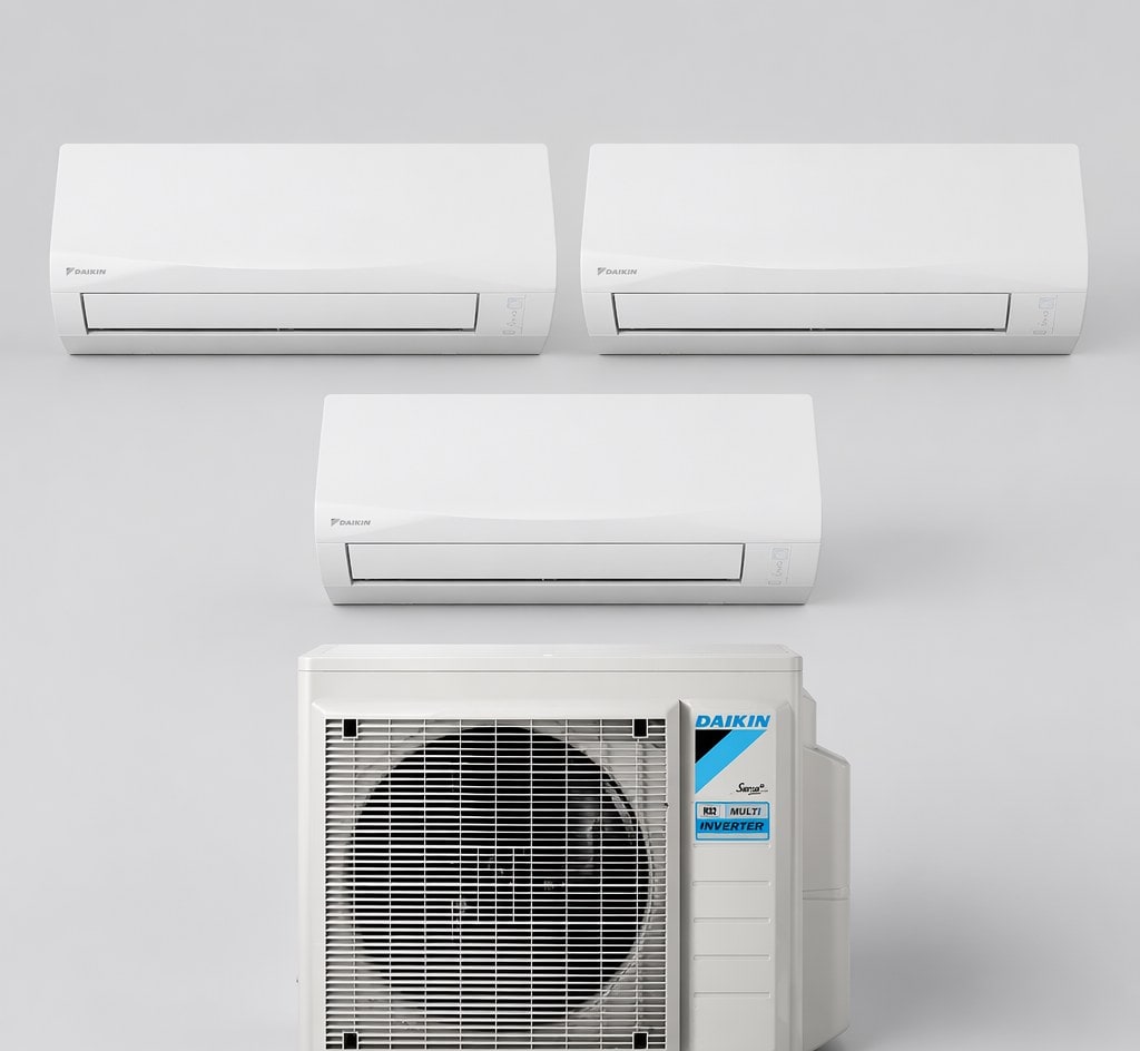 Daikin Sensira Trial Split 7+7+9