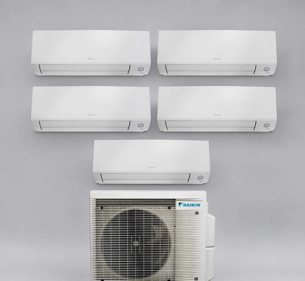 Daikin Perfera All Seasons Penta Split 7+7+7+9+15