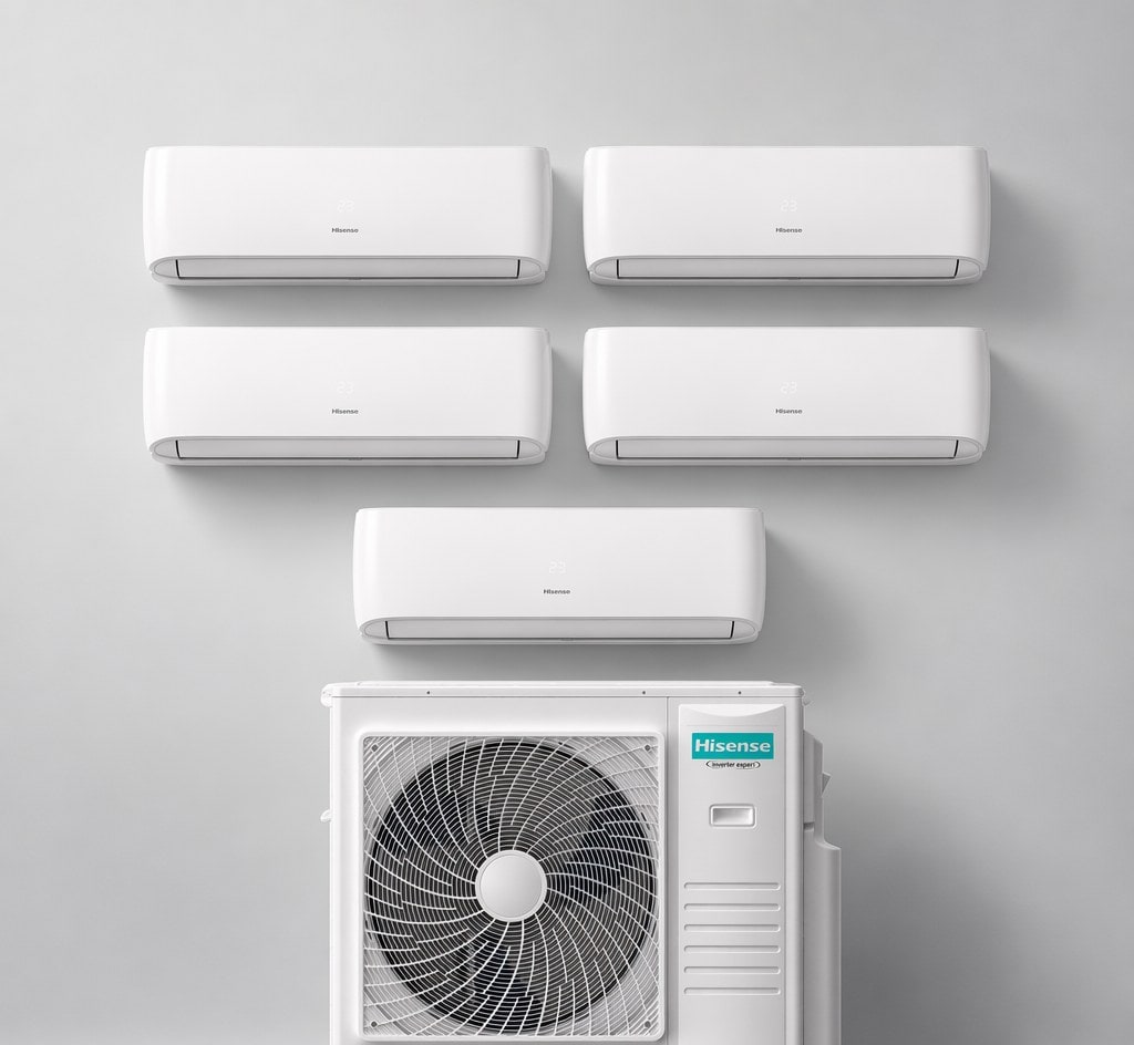 Hisense Hi-Comfort Penta Split 7+7+7+7+7