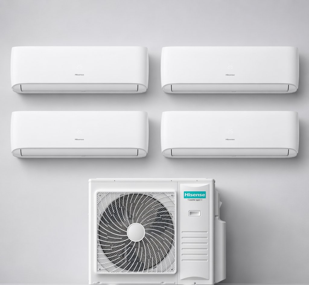 Hisense Hi-Comfort Quadri Split 9+9+9+9