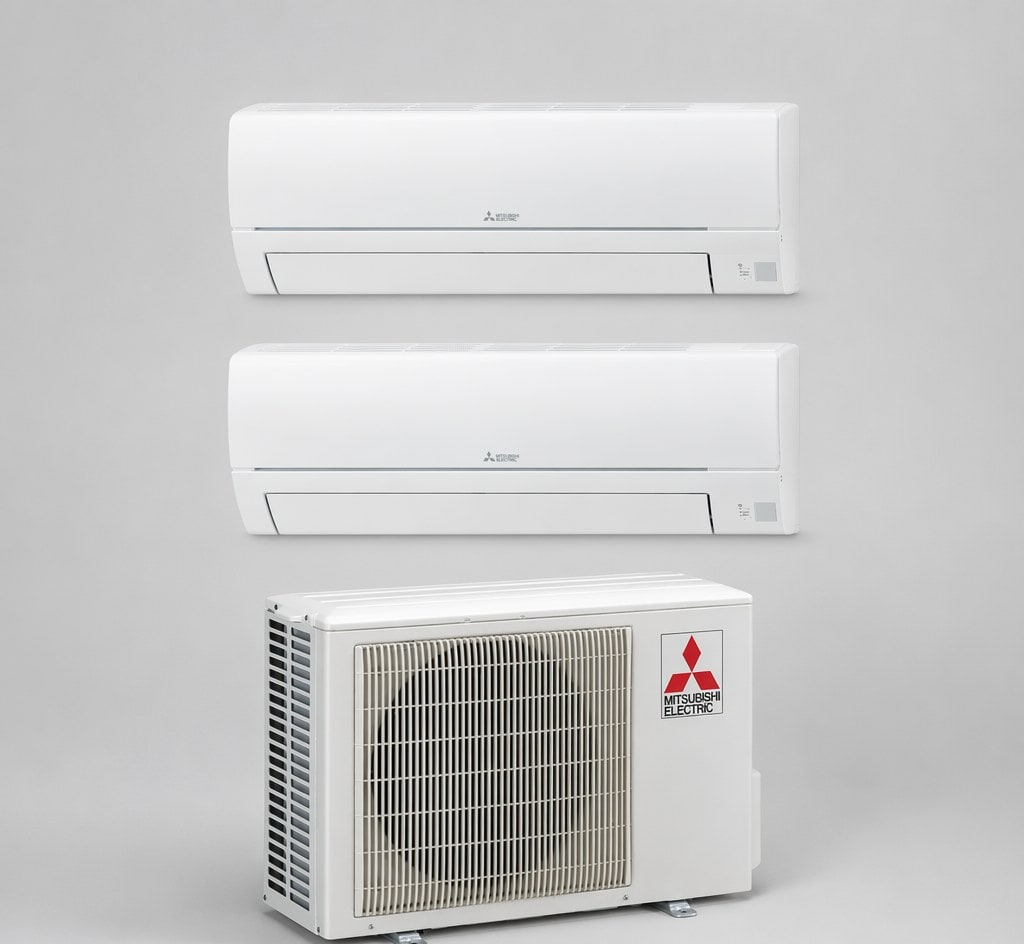 Mitsubishi Electric Dual Split Smart Dual Split 9+12