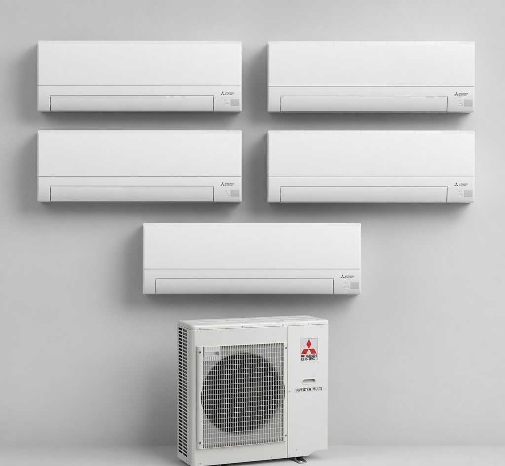 Mitsubishi Electric MSZ-BT Penta Split 7+7+7+7+7